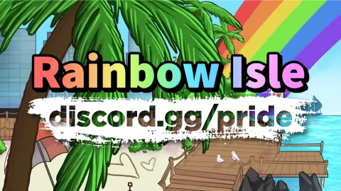 Rainbow Isle: LGBT Community banner