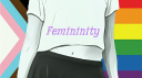 β§γ»οΎ*Femininity*γ»οΎβ§ Discord server banner