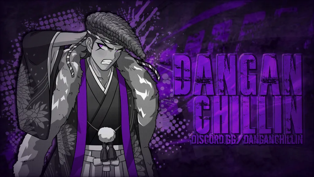 . ⌗ ⋮ Dangan Chillin’ 🏍⋆.˚ Discord server banner