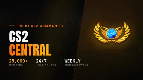 CS2 Central - CSGO & CS2 Discord banner