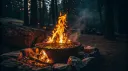The Campfire banner
