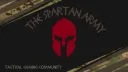 The Spartan Army banner