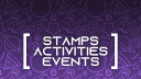 Stamps, Activities & Events Banner