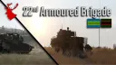 22nd Armoured Brigade banner