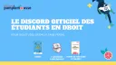 Discord Étudiants en Droit officiel - Pamplemousse Magazine banner