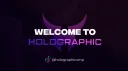 Holographic banner