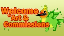 Art & Commissions server banner