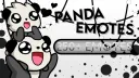 Panda Emotes/ Emojis Banner