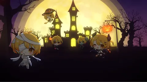 Yozora Castle banner