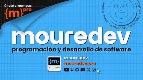 MoureDev | Aprende Programación y Desarrollo de Software banner