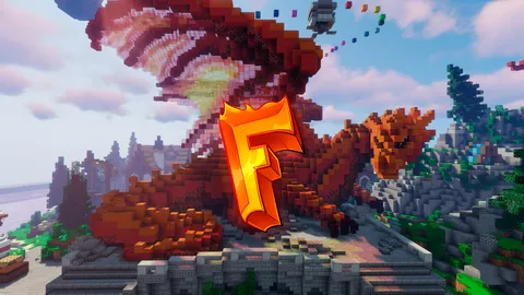 Flame banner