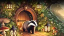 The Badger Burrow Banner