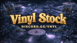 —✦﹕Vinyl Stock.𖤐 ̊. server banner