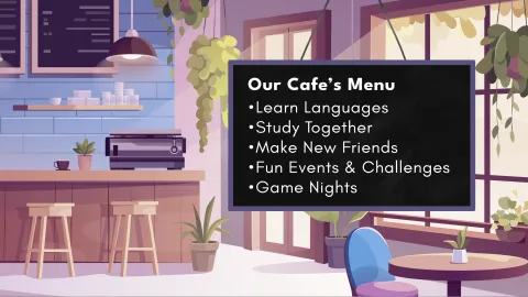 Language Cafe banner