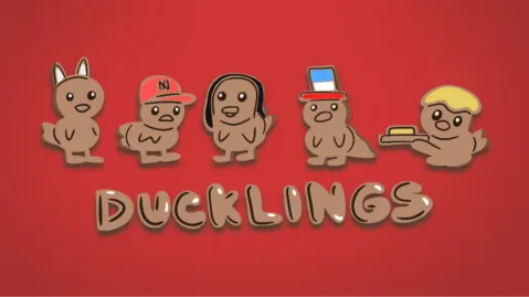 the ducklings banner