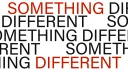 Something Different banner