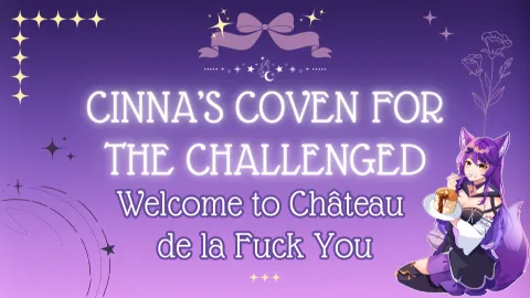 Cinna's Coven for the Challenged banner