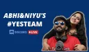 Abhi & Niyu's #YESTEAM banner