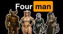 FOUR MAN Banner