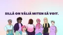 Nuorten mielenterveysseura Yeesi 🌸🌈✨ banner