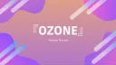 『Ozone』 banner
