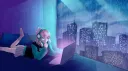Lotus | Social • Anime • Nitro Discord server banner