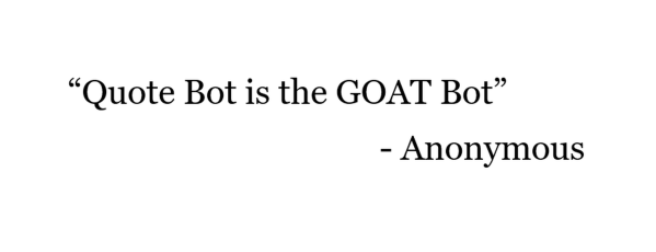 Simple Quote Bot | Discord App Directory