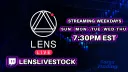 LENS LIVE banner