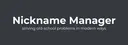 Nickname Manager#2149 banner