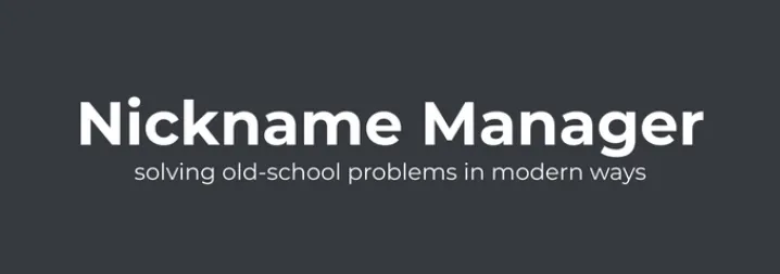 Nickname Manager#2149 banner
