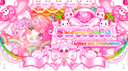 ₊˚✿🌸ଓ sweeties 🍥 cutesy #road to 25K+| lgbtq+ | giveaways | wholesome | sys friendly | server tag server banner