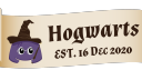Hogwarts School of Witchcraft and Wizardry Discord server banner