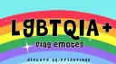 LGBTQIA+ Flag Emotes Discord server banner