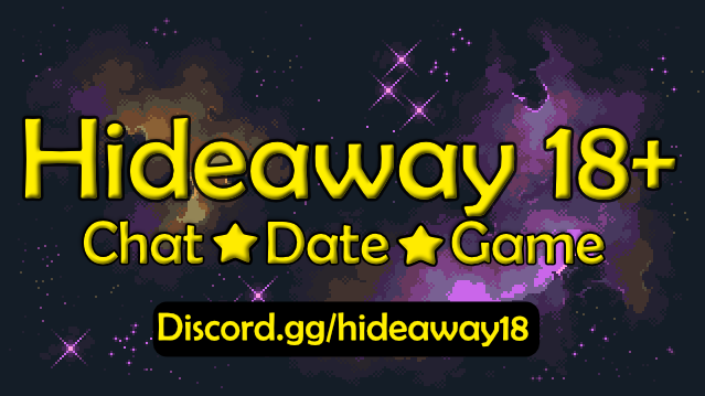 ✮ ʜɪᴅᴇᴀᴡᴀʏ 18+ ✮ Discord server banner