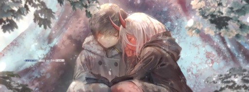 Darling in the Franxx Discord server banner