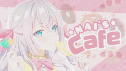 ₊ ෆ nai’s cafe ₍ᐢᐢ₎ anime & kpop server banner