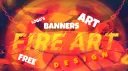 🔥𝗙𝗜𝗥𝗘 𝗔𝗥𝗧 & 𝗗𝗘𝗦𝗜𝗚𝗡🔥 Discord server banner
