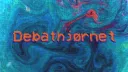 Debathjørnet banner