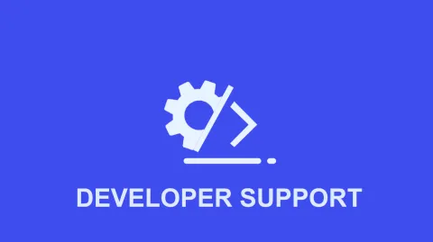 Developer Support banner