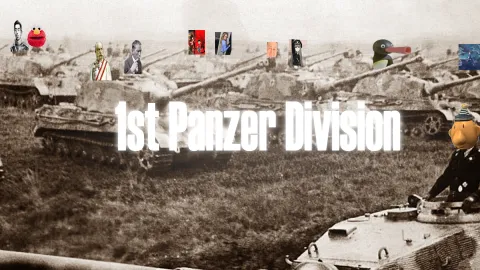 1st Panzer Division banner