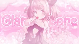 .˚₊ 🎀 /glamcore﹒guilds ; giveaways & social ♡ server banner
