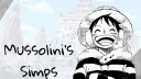 Mussolini's Simps banner