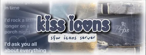 kiss 💤 icons banner