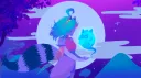 Raccon hibernating spot banner
