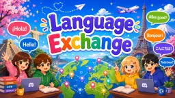 Language Exchange server banner