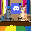Nimble and REXOThehusky on twitch.tv banner