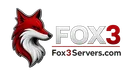 Fox3 Servers https://fox3servers.com banner