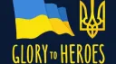 Glory to Ukraine banner
