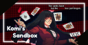 Komi's Sandbox banner