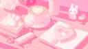 𓂃⋆˙🌸 𝐁𝐮𝐧𝐧𝐢𝐢'𝐬 𝐂𝐚𝐟𝐞 banner
